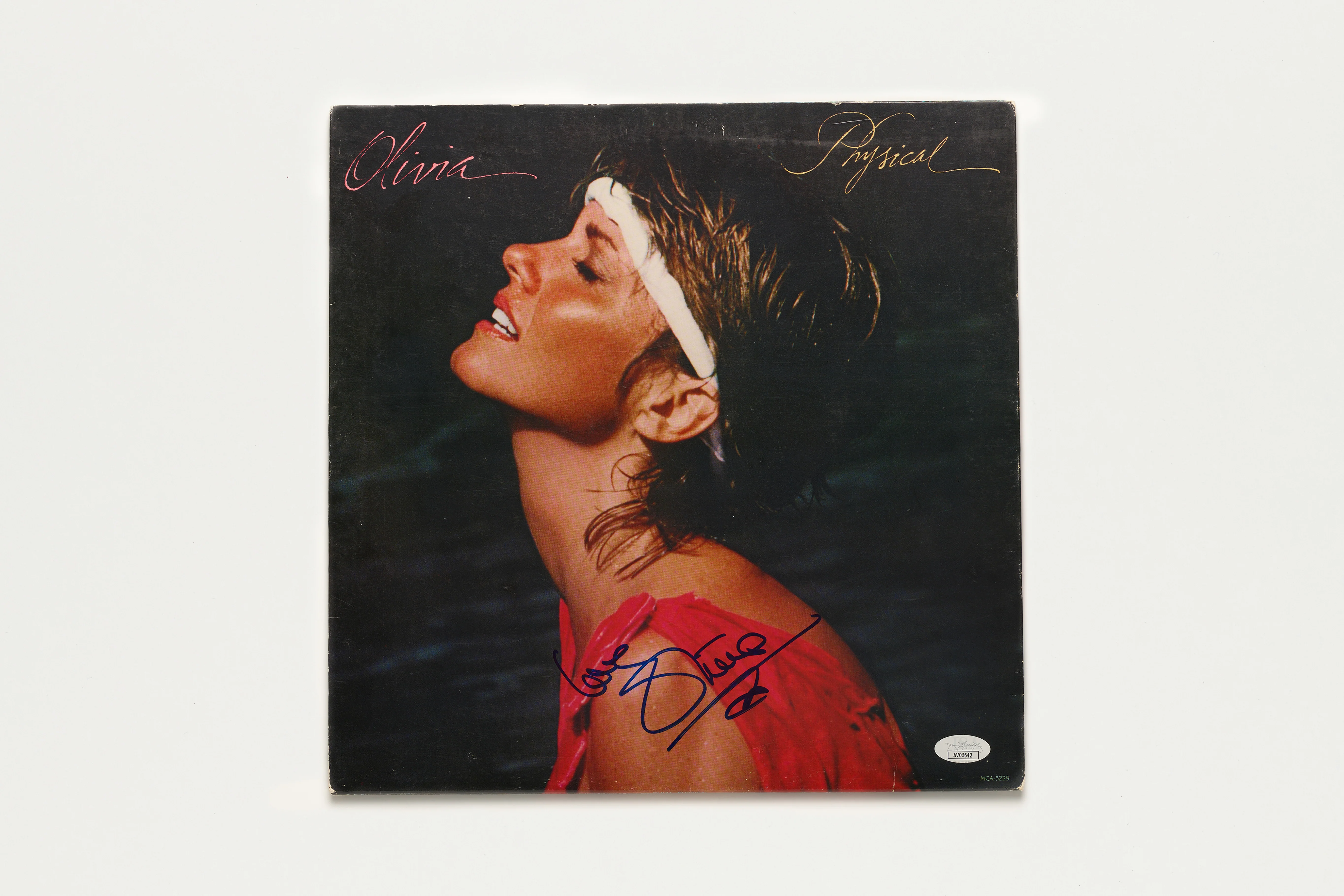 OLIVIA NEWTON-JOHN, PHYSICAL, SIGNED