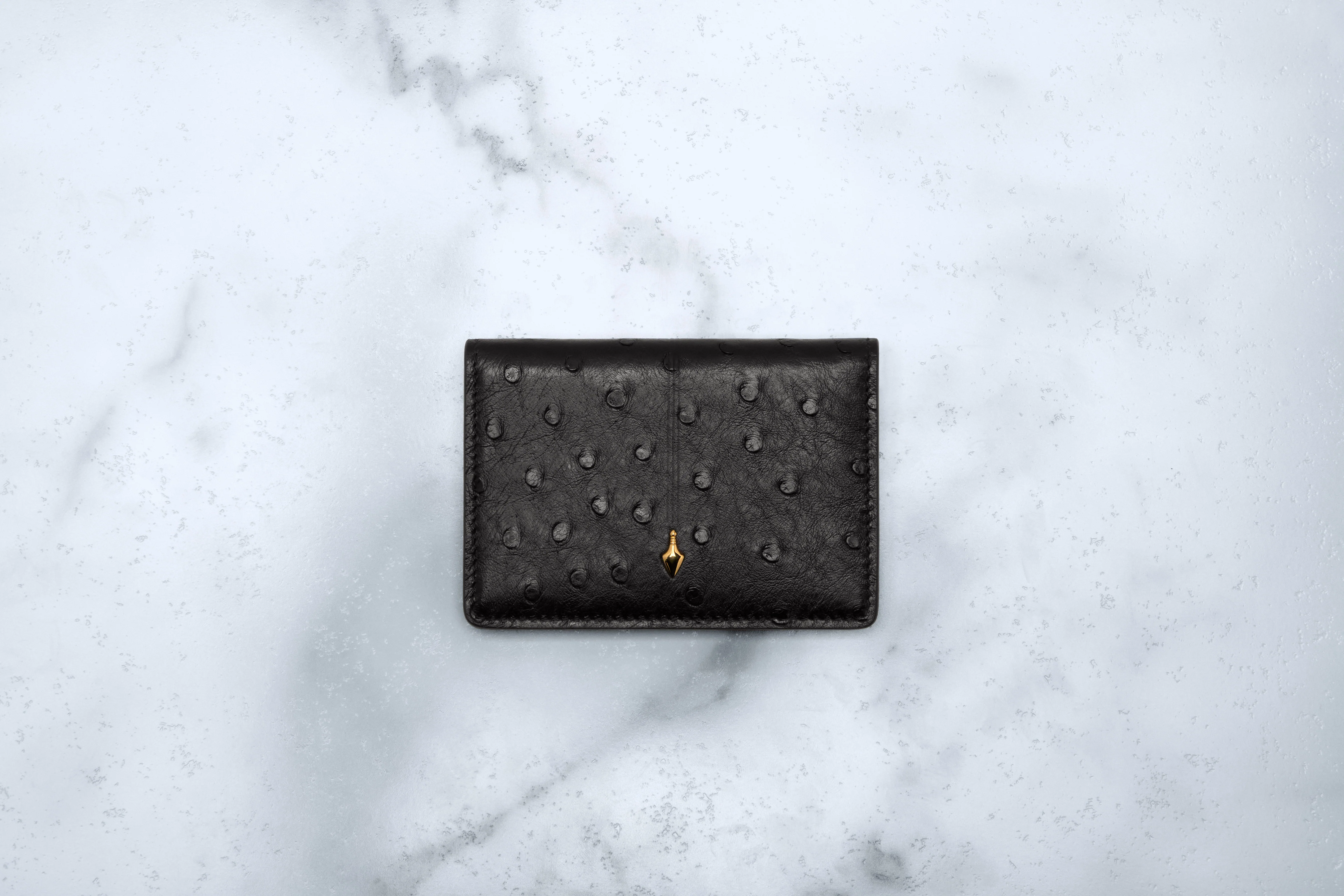 CASSANDRE BIFOLD WALLET - OSTRICH - Image 9