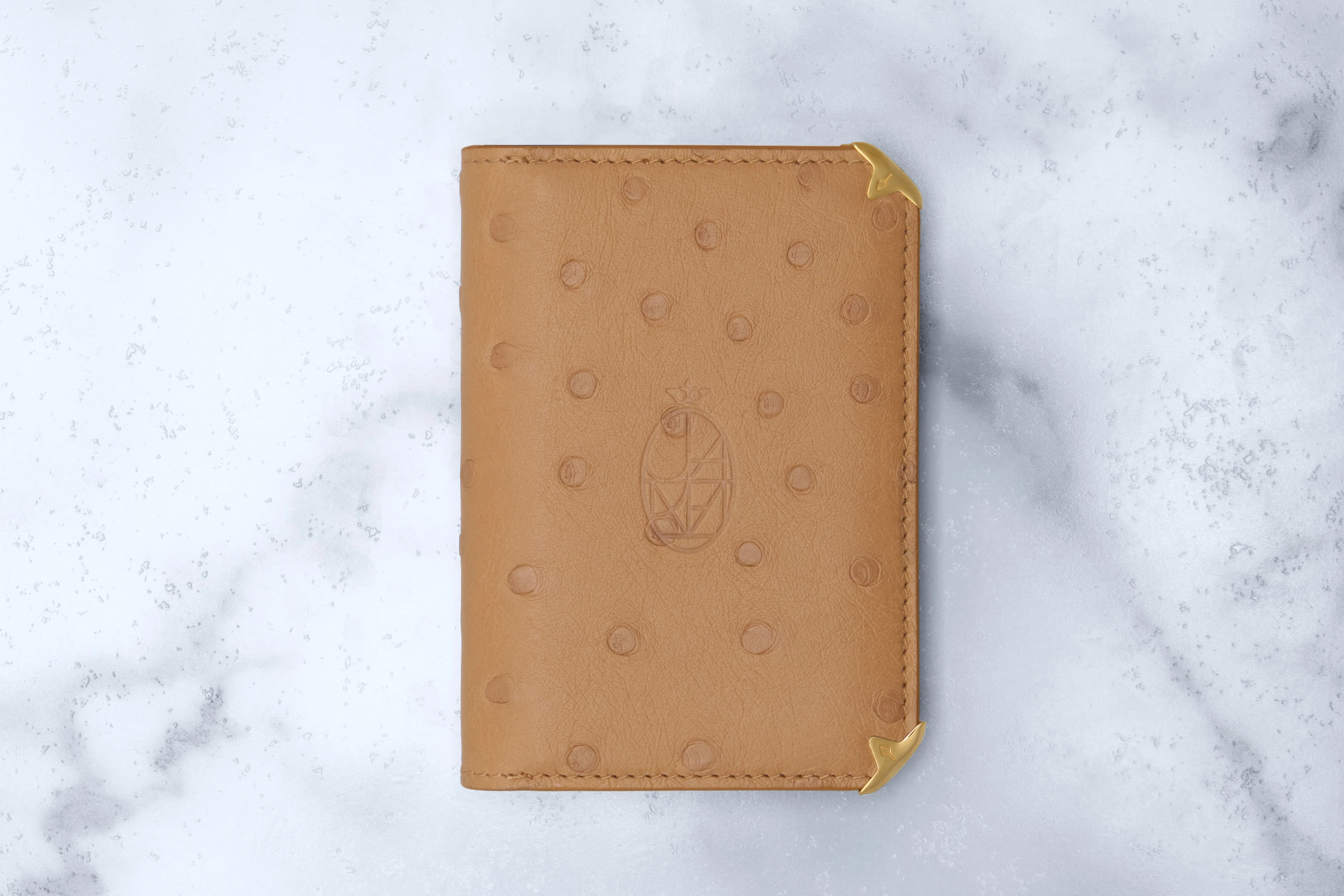 ELSTON TRIFOLD WALLET - OSTRICH - Image 10