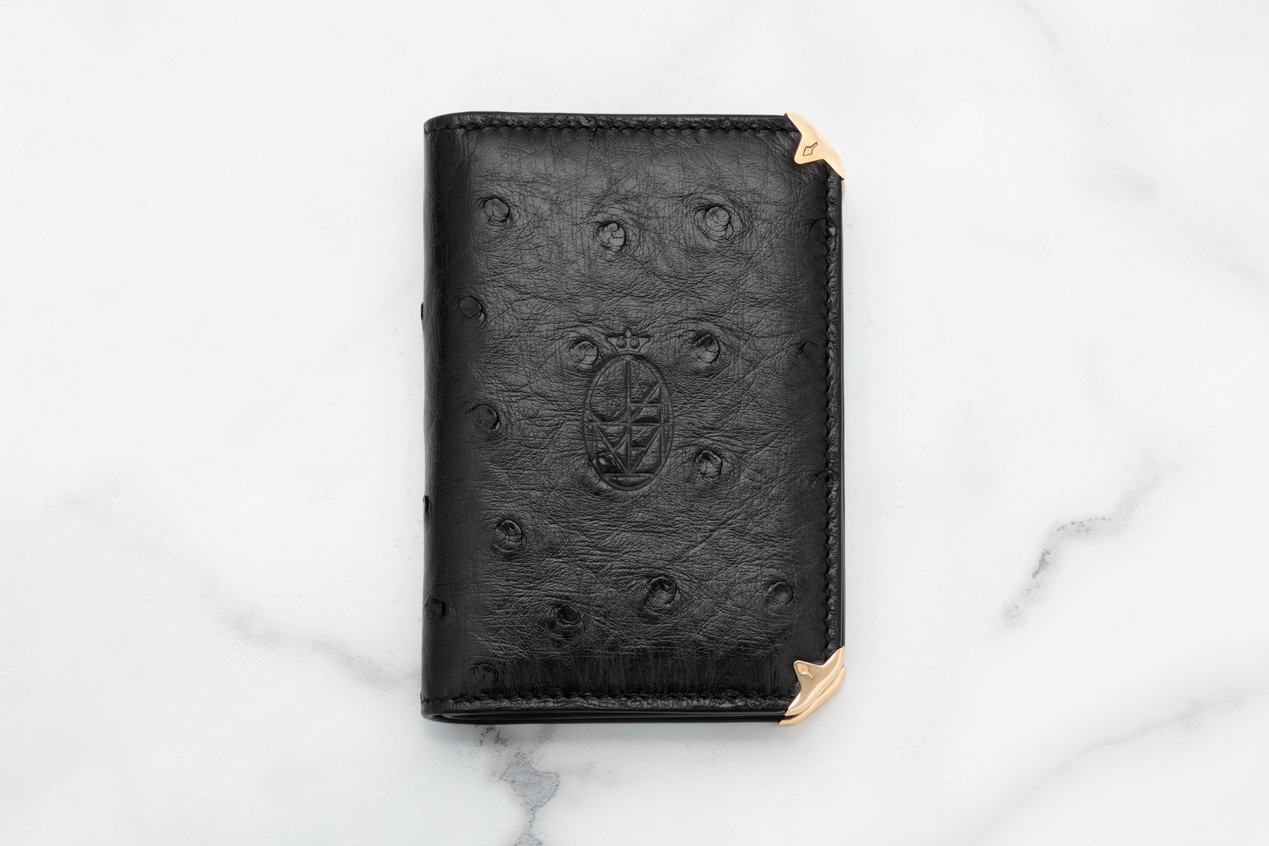 ELSTON TRIFOLD WALLET - OSTRICH - Image 7