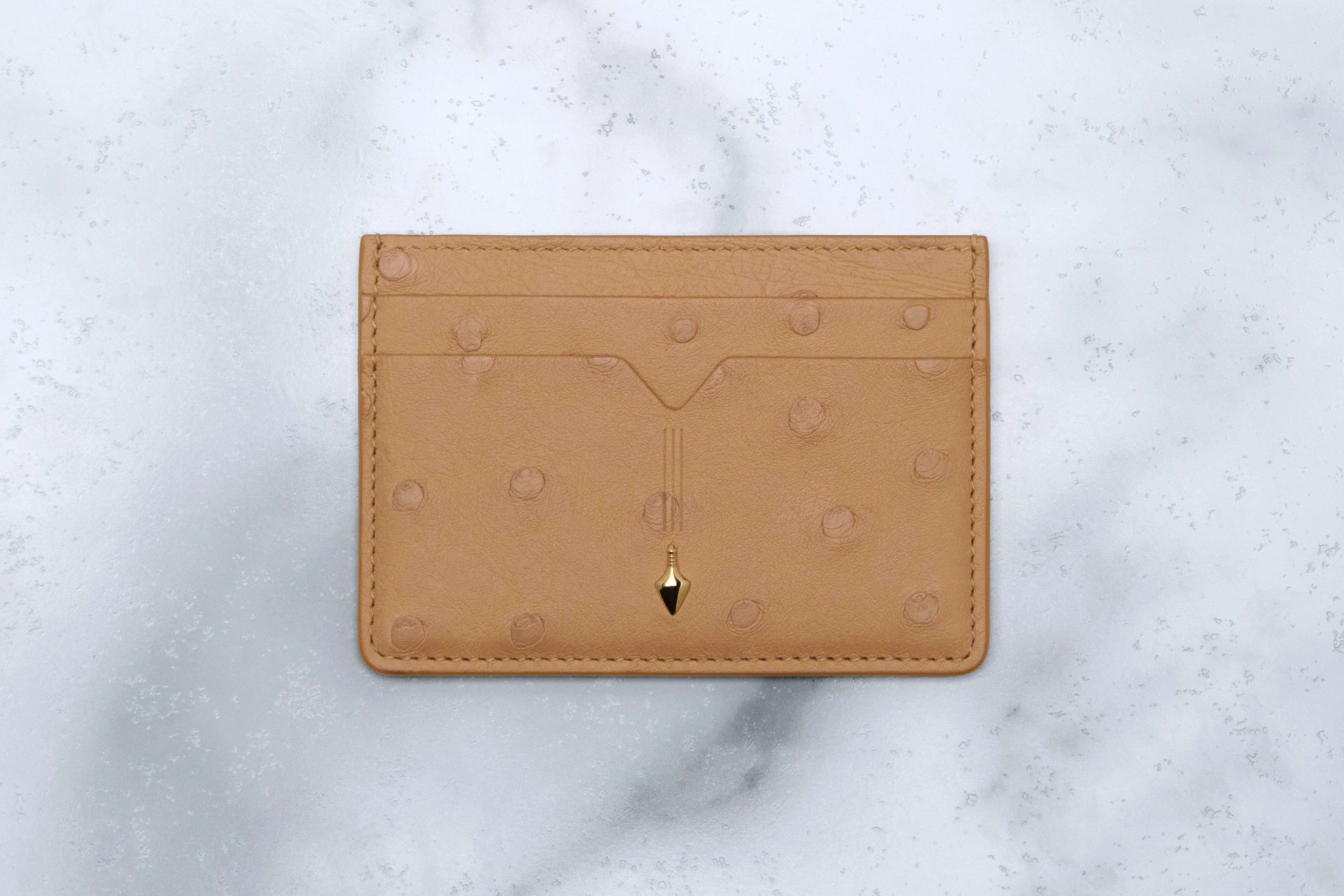 THEODORE CARD HOLDER - OSTRICH - Image 10