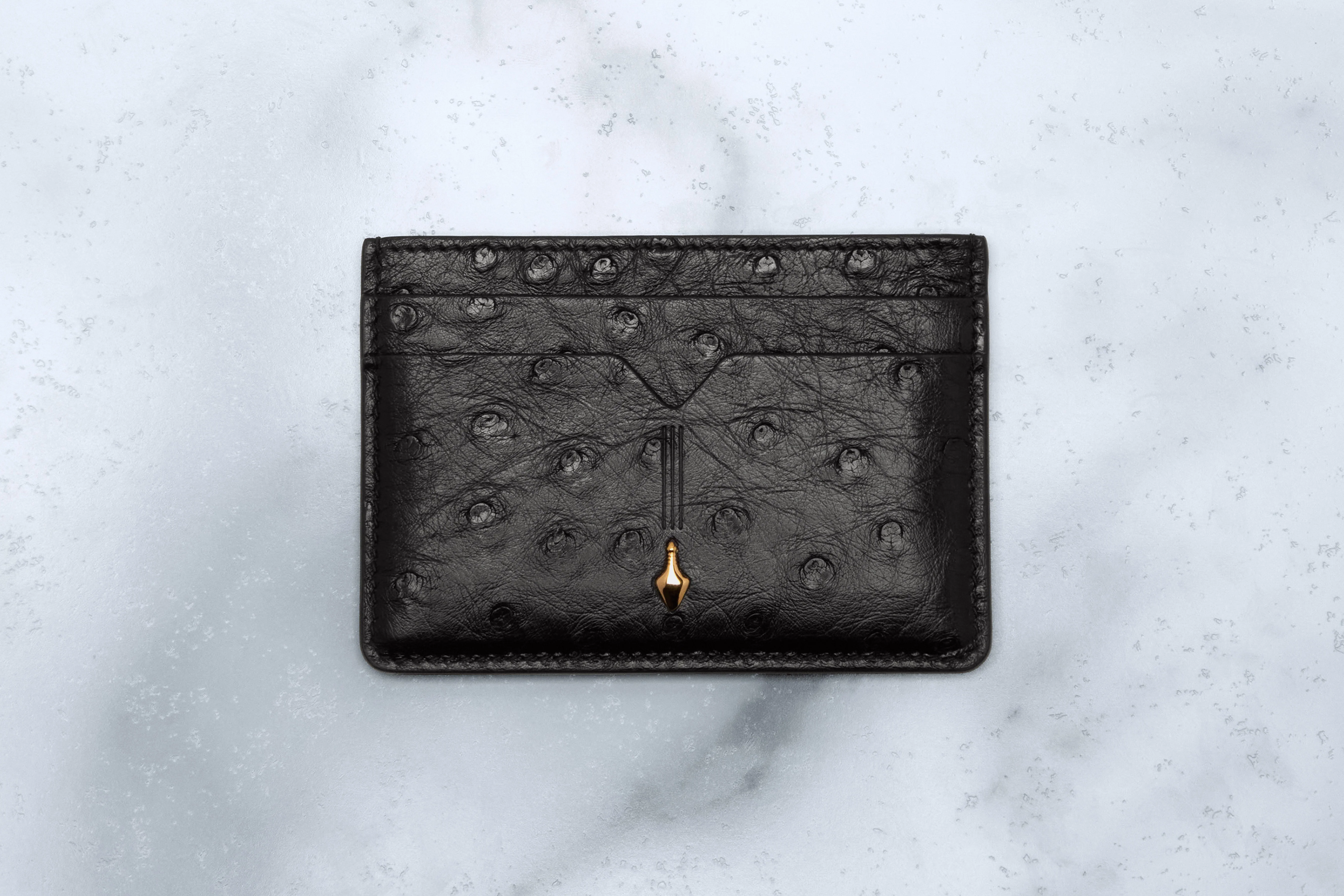 THEODORE CARD HOLDER - OSTRICH - Image 11