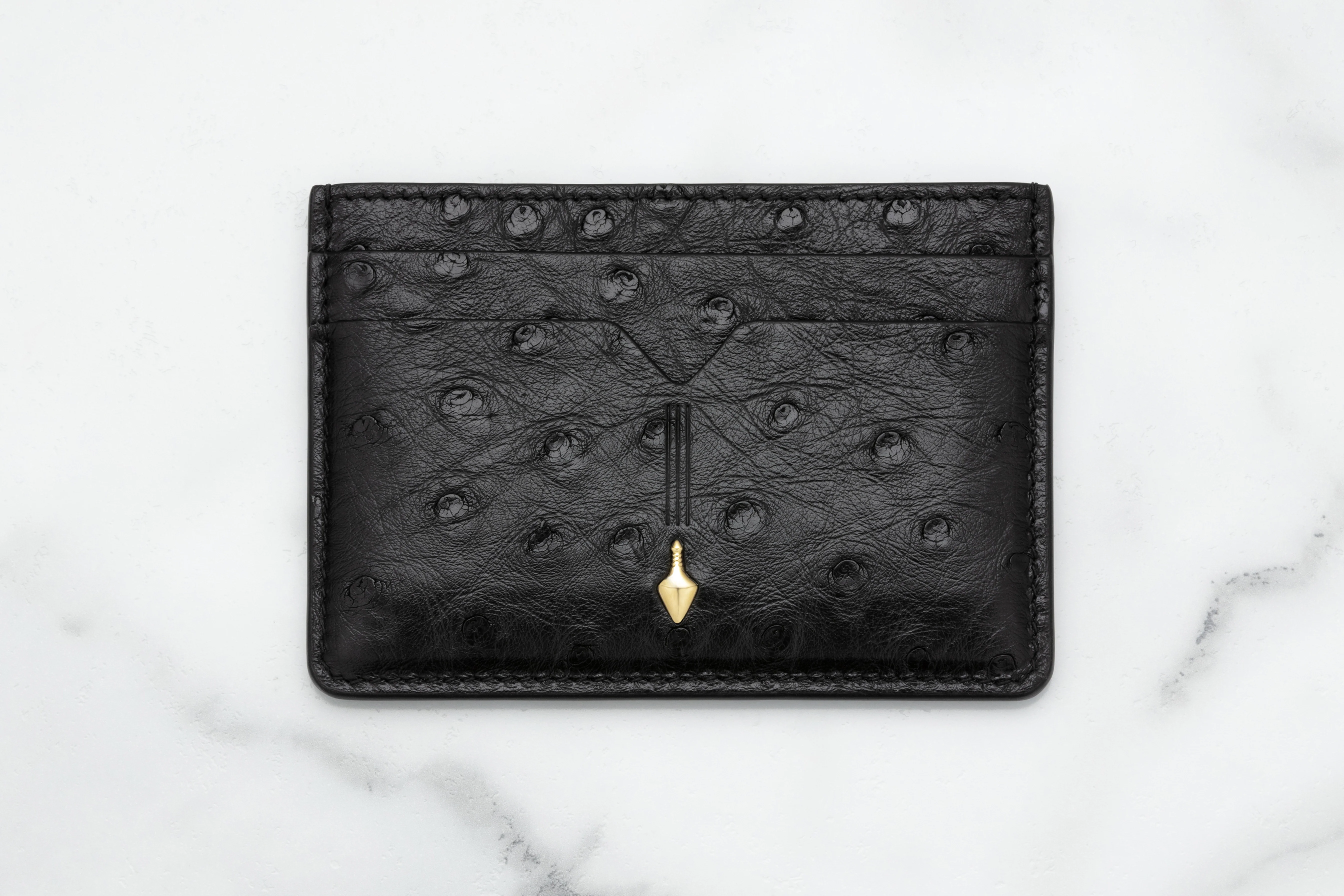 THEODORE CARD HOLDER - OSTRICH - Image 7