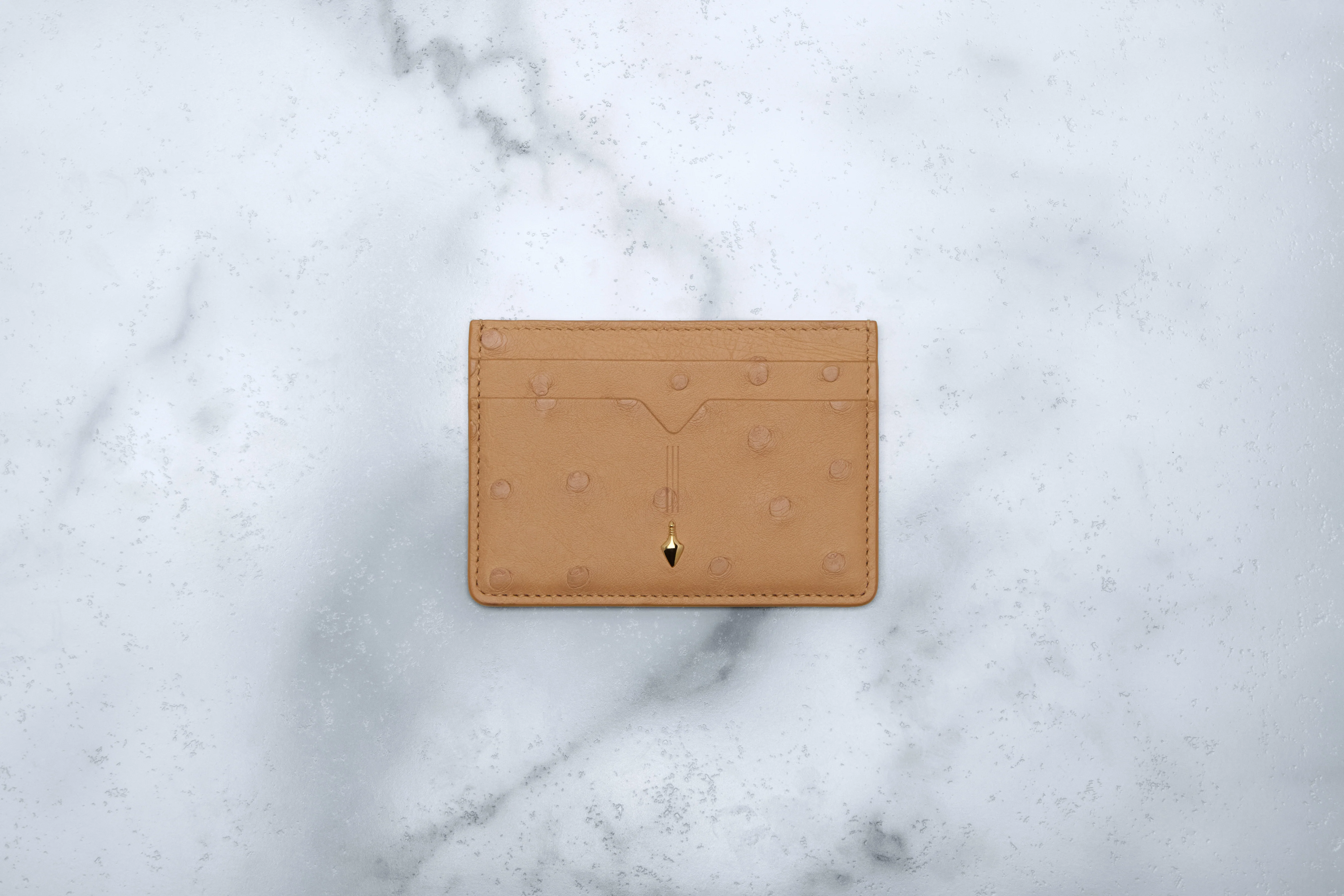 THEODORE CARD HOLDER - OSTRICH - Image 8