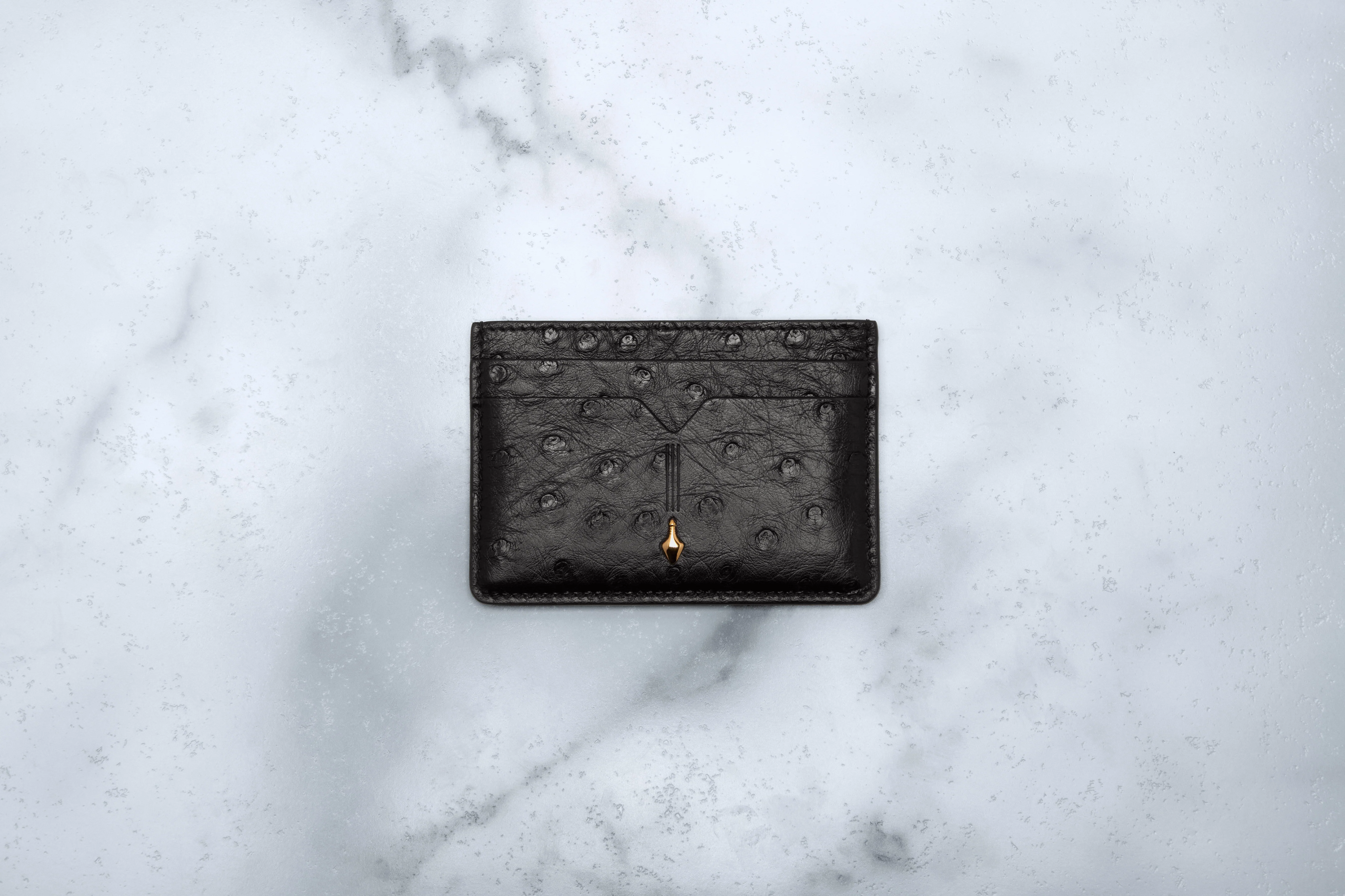 THEODORE CARD HOLDER - OSTRICH - Image 9